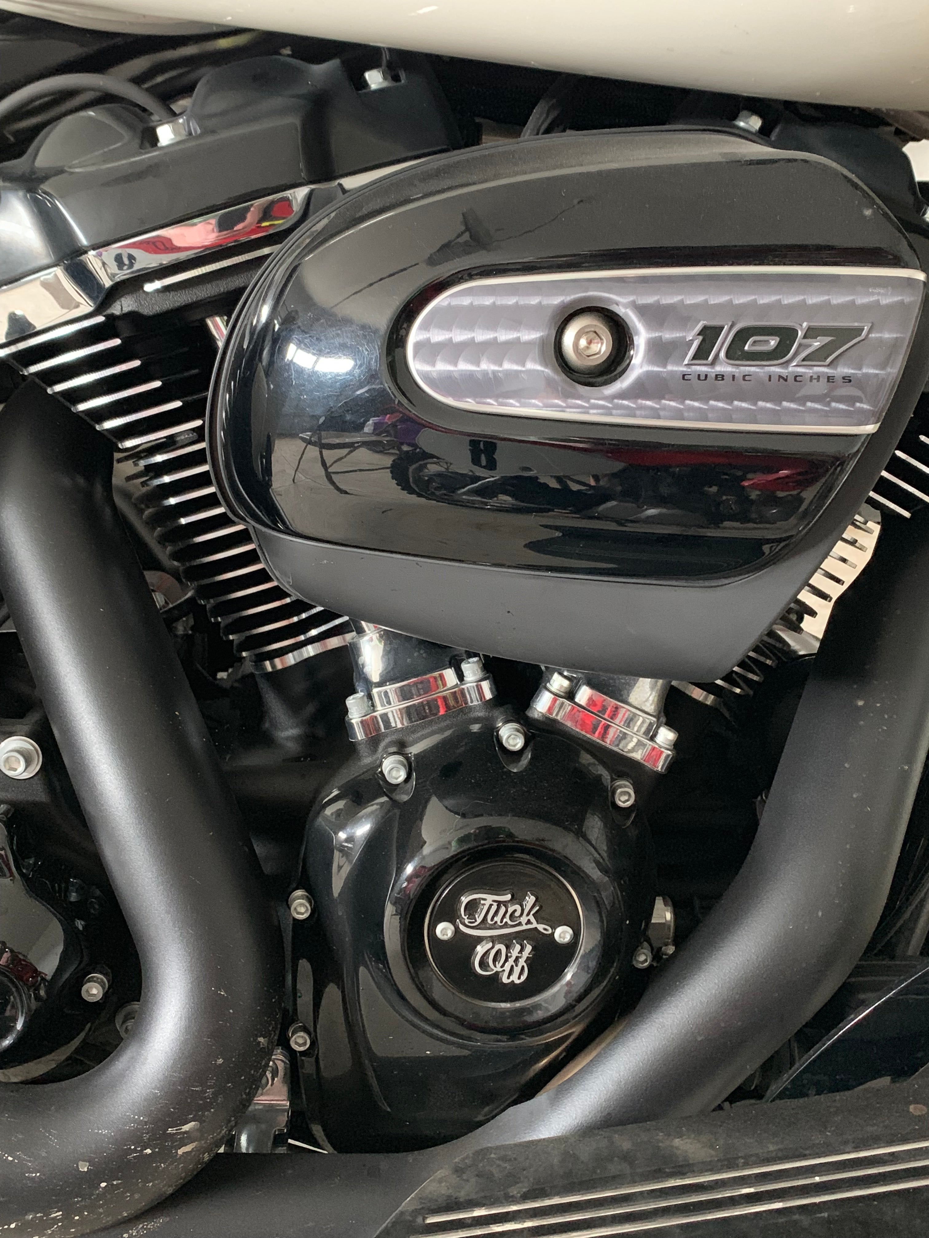 Fuck Off CNC Machined Harley M8 Timing Cover – BOSSfab